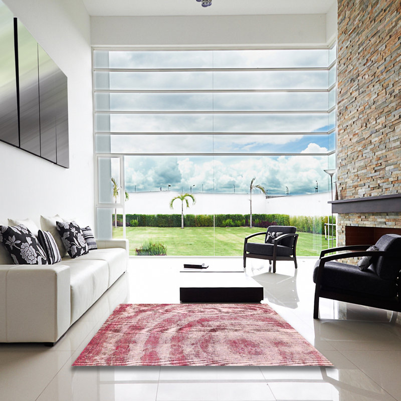 Stonerstown Abstract Indoor Rug, Square 6'