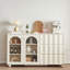Buffet de rangement et de style crème