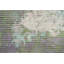 Tapis moderne moderne vert et violet à aspect délavé 2 x 4