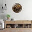 Horloge murale hibou - art mural 24 po