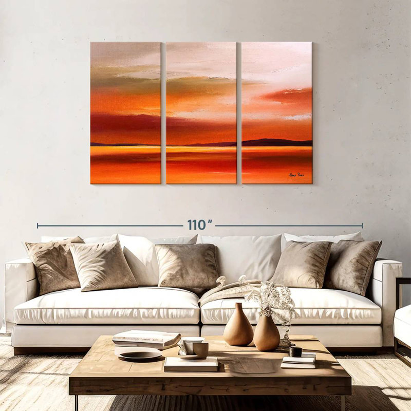 Gillard Evening Sky IV, 48" H x 74" W