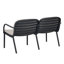 Structure de causeuse d'extérieur en PP avec coussin-247908333-247908332