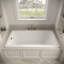 Baignoire de trempage en acrylique 72 po x 36 po, drain inclus-97530166