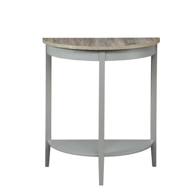 Justino Console Table, Entryway Table, Sofa Table, Half Moon Console Table, Modern Console Table