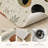 Sun Moon Non-Slip Washable Kitchen Mats