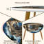 Ensemble de 2 tables basses gigognes Triangle
