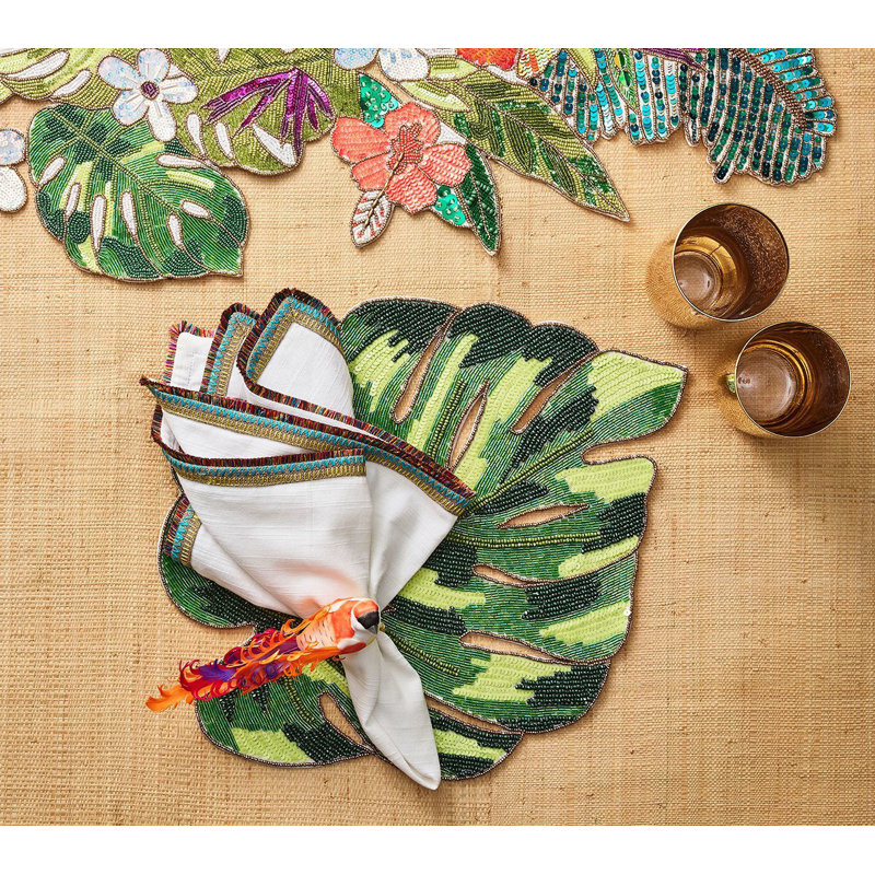 Belize Handmade Floral Table Runnner