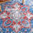 Sonia Oriental Blue/Red Area Rug-1504193169