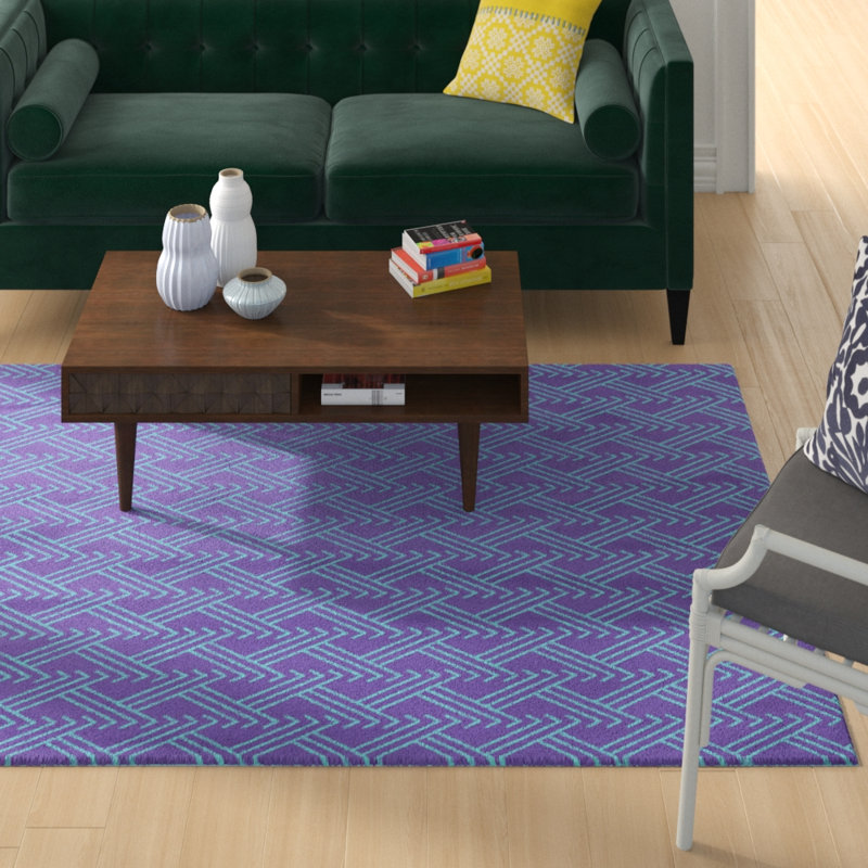 Jordao Geometric Indoor Rug, Rectangle 5' x 7'