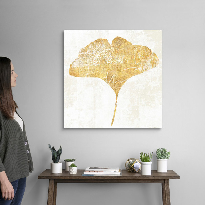 Toile bronzée III, art mural, H 30 po x l 30 po, Toile tendue