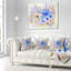 Fleurs, feuilles, aquarelle, impression florale-29881855-29881851