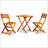 3-Piece Eucalyptus Bistro Set
