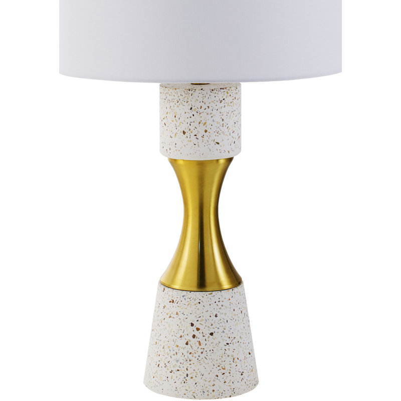 Lampe Maricar, Or/blanc