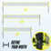 32ft, 26ft and 20ft Width and Height Adjustable Volleyball and Badminton Combo Set with Net
