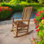 Chaise berçante pour l'extérieur