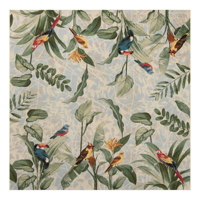 Tapis d'extérieur moderne Shar Multi_Unique