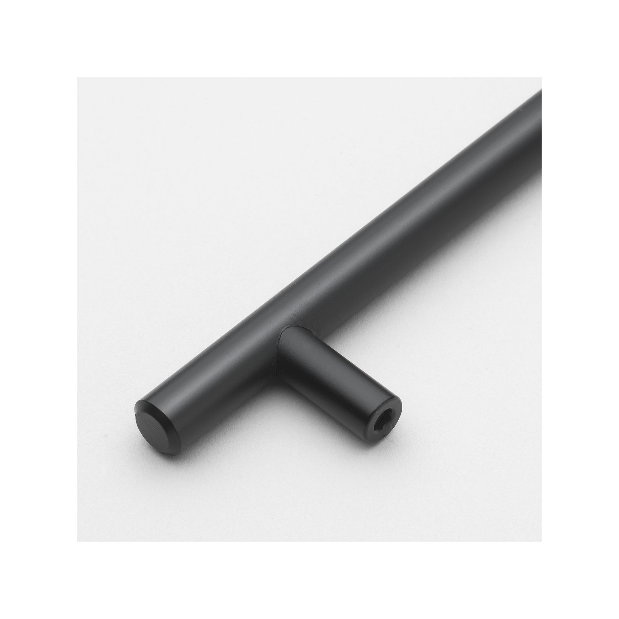 Roman Bar Pull, Matte Black, 3"