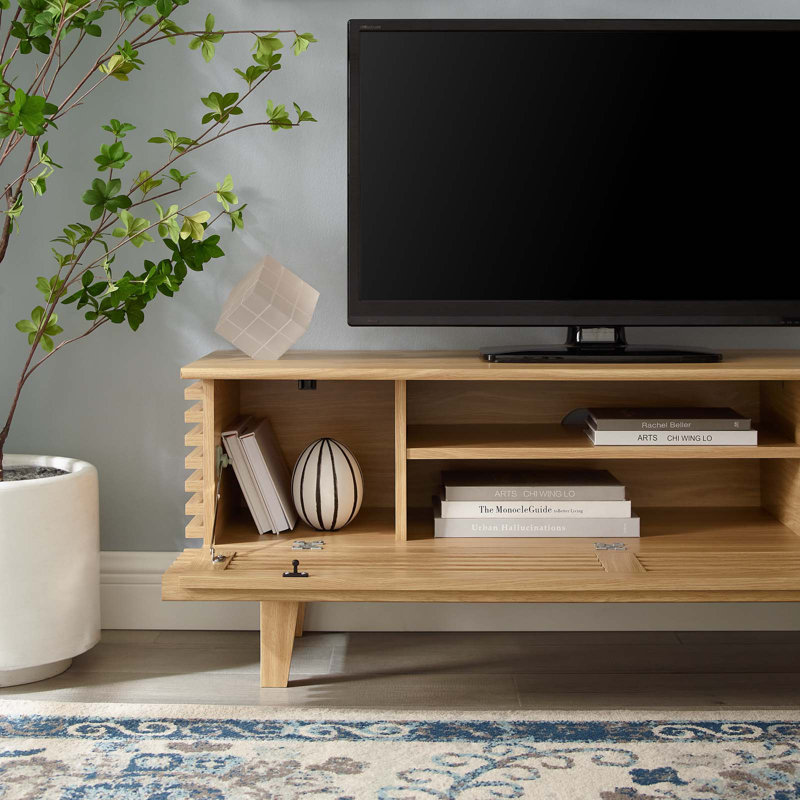 Render 46" TV Stand, Oak