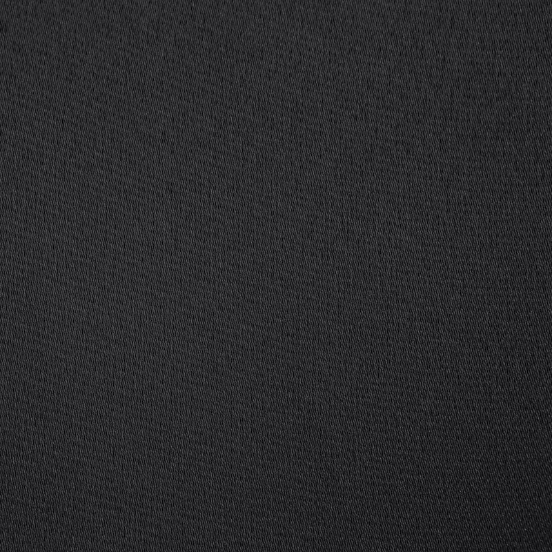 Sun Zero Oslo Theater Grade Extreme 100% Blackout Rod Pocket Curtain Panel, 52" W x 63" L, Coal