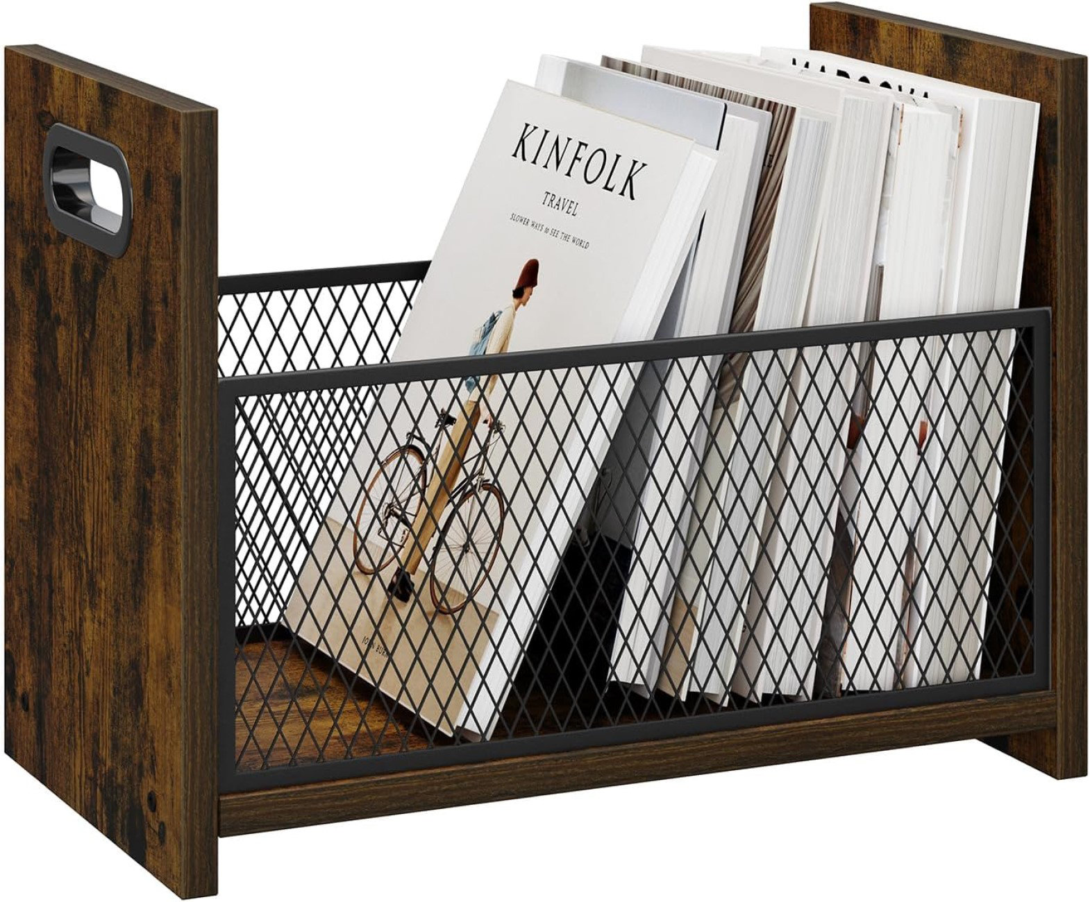17 Stories Large Magazine Holder For Desktop And Home Office Magazine ...