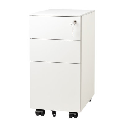 Stansel 30 cm W 3 -Drawer Steel Filing Cabinet