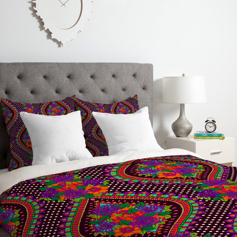 Aimee St Hill Floral Duvet Cover, Twin/Twin XL Duvet Cover + 1 Standard Sham