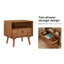 Table de chevet 22 po Mid-Century Modern-834435985