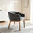 Modern Upholstered Barrel Dining Chairs-1026254871