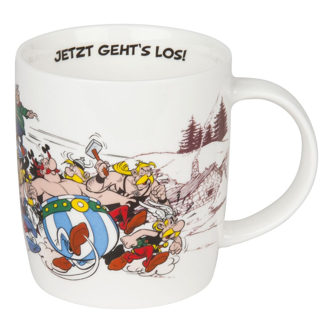 Kaffeebecher Asterix aus Bone China