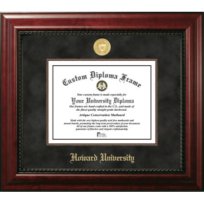 Howard University Executive Diploma Picture Frame
