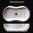 White Natural Marble Bathroom Vessel Sink-123428822