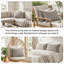 Ensemble de 2 taies décoratives matelassées à motif carré en microfibre brossé à double bordure Southwood-324762884-399142816