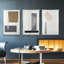 Nooks & Crannies I - Ensemble de 3 reproductions sur toiles-97708580-97708583