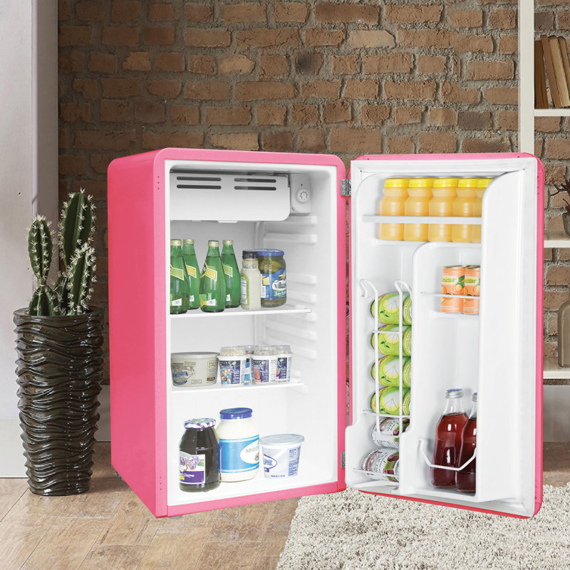 Frigidaire 3.2 Mini Fridge, Pink