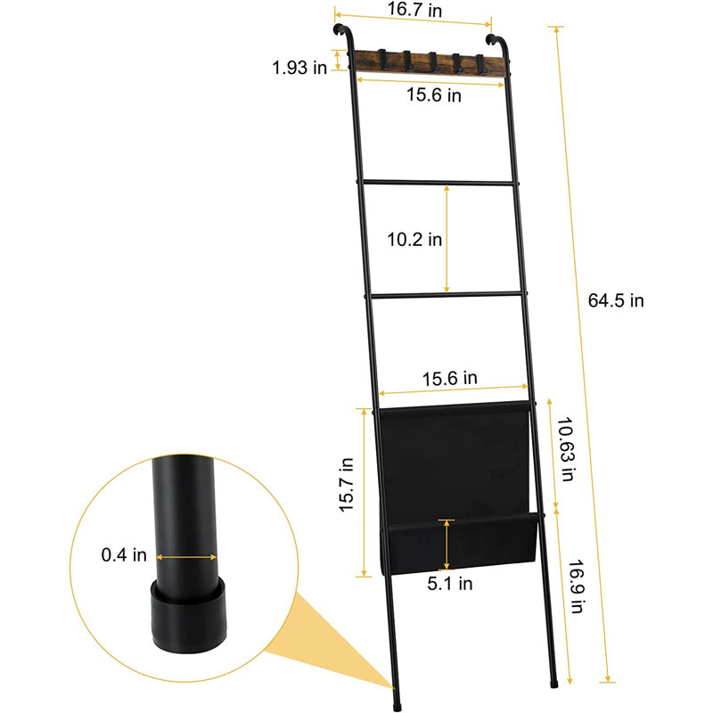5 ft Blanket Ladder
