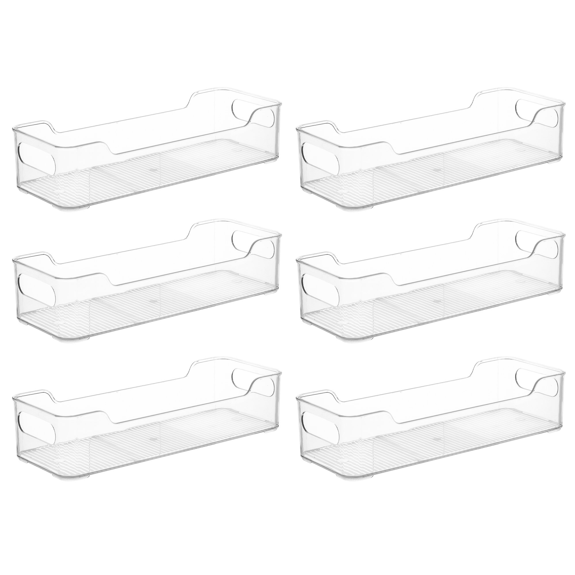 Lexi Home 3 Compartment Acrylic Organizer Tray | Mathis Home