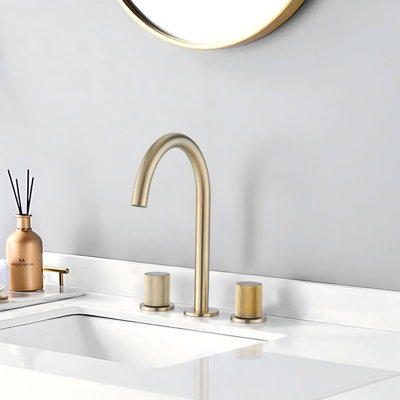 Widespread 2-handle Bathroom Faucet