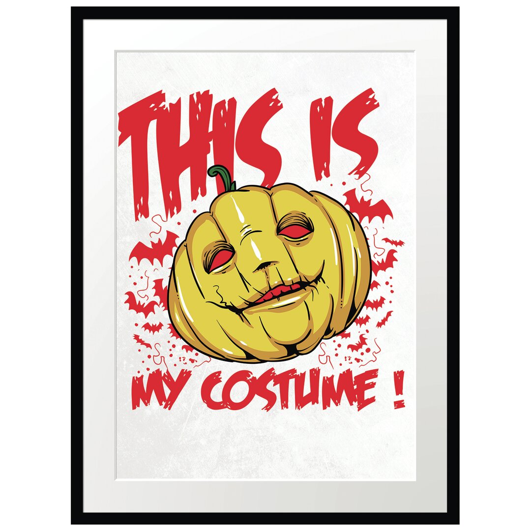 Gerahmtes Poster My Costume Light