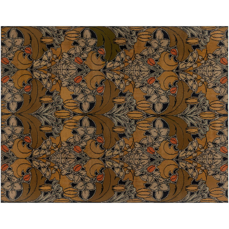 Vintage One-of-a-Kind Rectangle 4'6" X 5'8" Area Rug