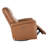 Martina Genuine Leather Swivel Gliding Power Recliner-112574271