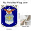 Ornement de façade extérieur Eagle Shield