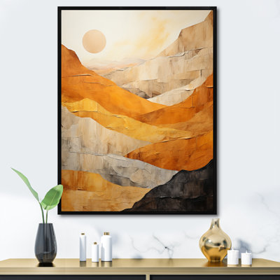 «Jacgueline Bold Canyon Mirage I», reproduction sur toile