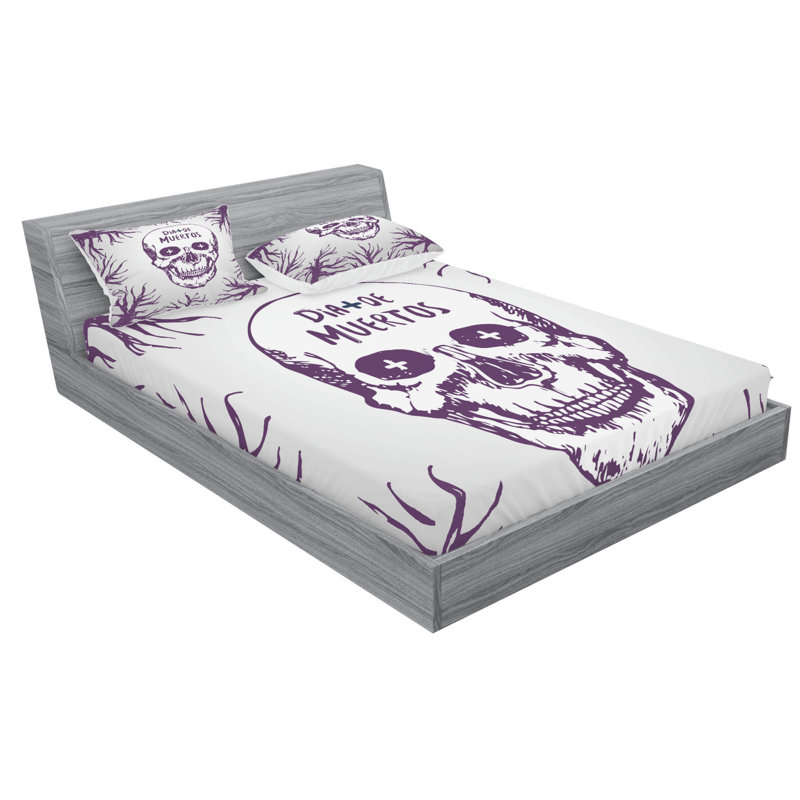 Microfiber Sheet Set, Queen Sheet Set with Fitted Sheet