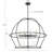 Addis 15 - Light Geometric Chandelier-356102595