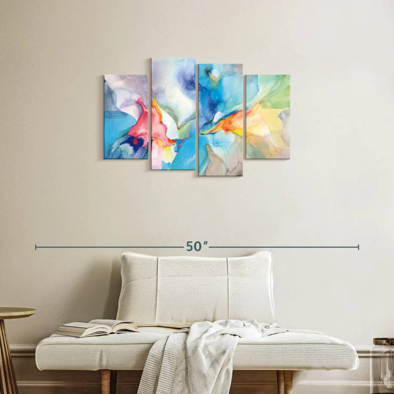 Couleurs shangri, H 22 po x l 36 po