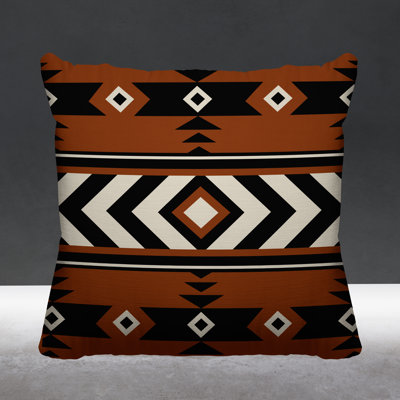 Fika Outdoor Reversible Throw Pillow