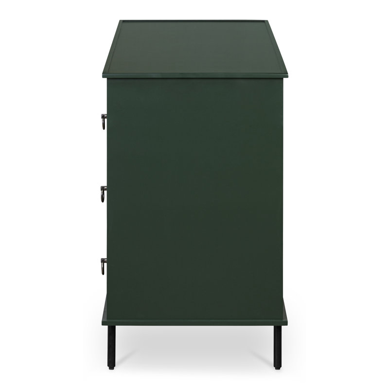 Satie 6 DRAWER DRESSER, Deep Green