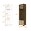 Armoire de bar Jackson et Macadamia