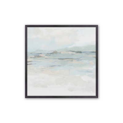 «Softly Spoken Waves II», reproduction sur toile dans un cadre