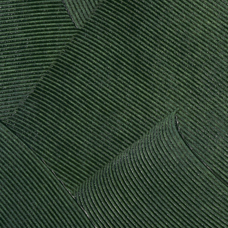 Papier peint Schumacher x David Kaihoi, Feuille verte